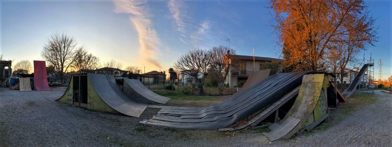 Panoramica delle rampe di Rampature Land